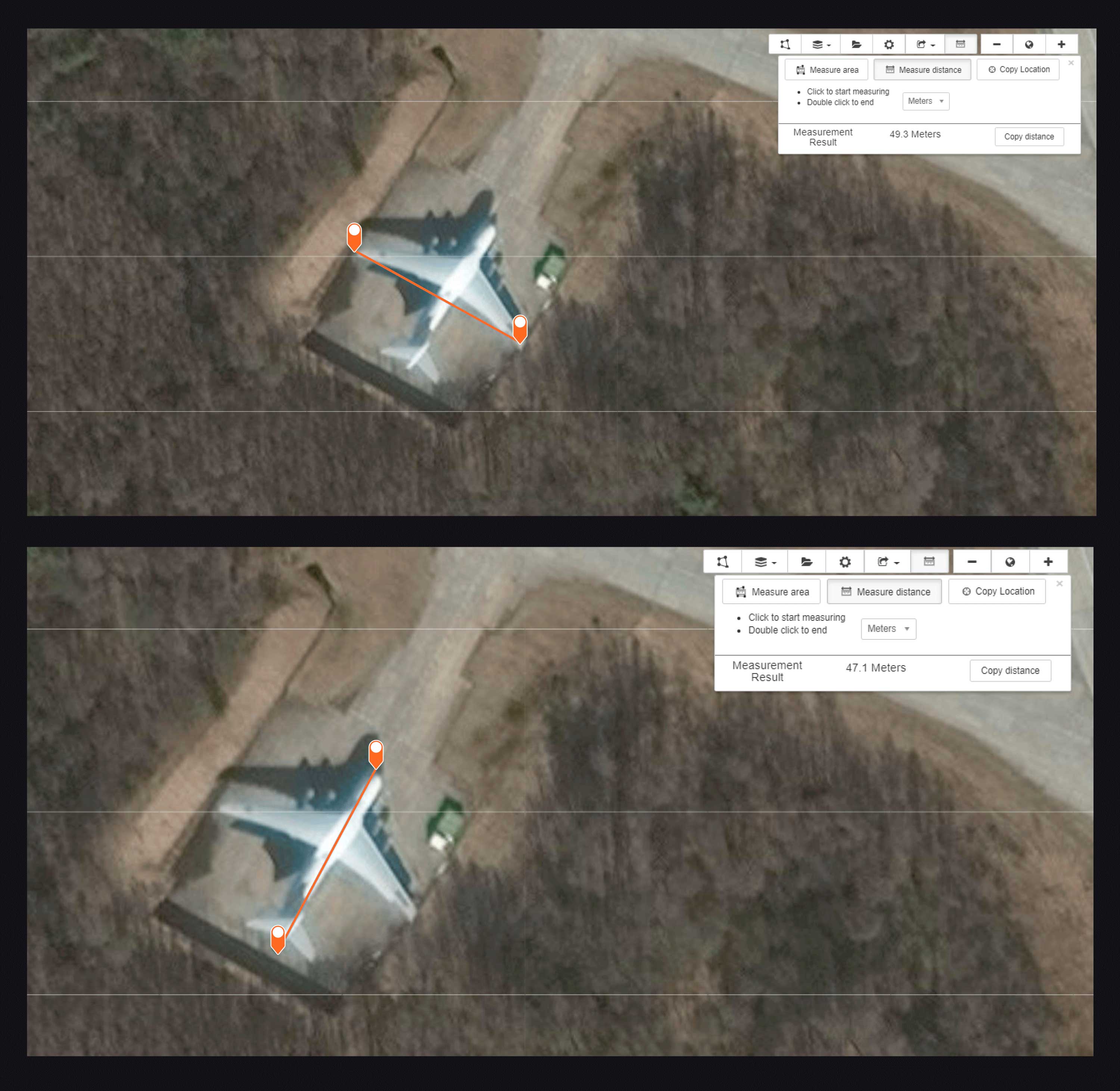 Image of aerial military aircraft