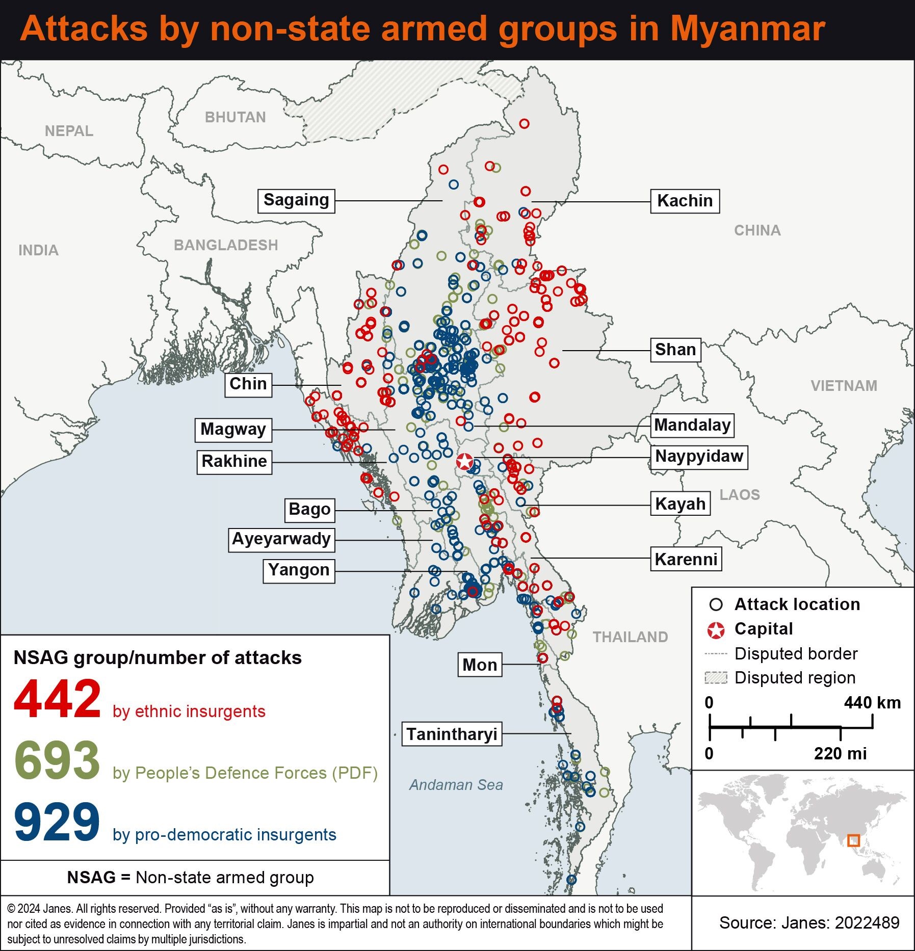 Myanmar: Quarterly update, February 2024